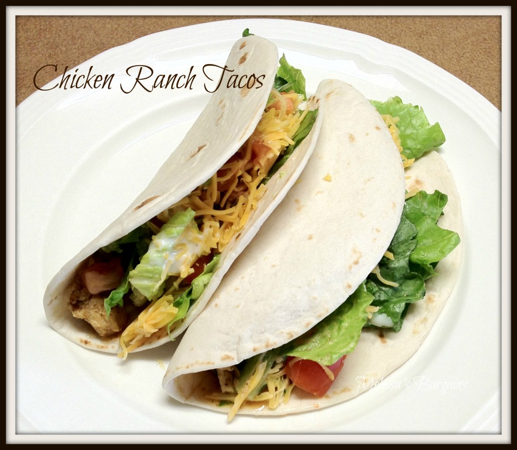Recipe Review Chicken Ranch Tacos (Slow Cooker)
