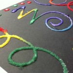 Kids Craft: Raised Salt Painting