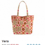 Vera Bradley Summer Sale:  save 60% on select patterns (ends 7/1)