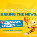 FREEBIE ALERT:  FREE Honey Nut Cheerios!