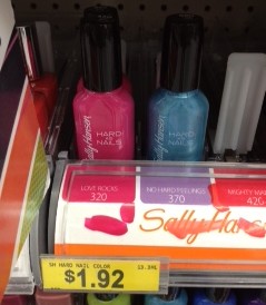 Melissas Bargains » Sally Hansen nail polish $.92 after coupon at Walmart! Melissas Bargains » Sally Hansen nail polish $.92 after coupon at Walmart!
