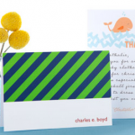 FREEBIE ALERT:  3 free stationery items from Tiny Prints!