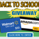 Back to School Giveaway:  $350 in Amazon or Walmart Gift Cards! (ends 8/17)