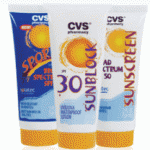 FREE CVS Travel Size Sunscreen!