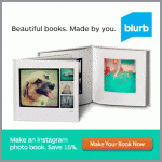 BLURB:  Turn your Instagram and Facebook photos into a photo book plus 15% off!