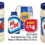 Kraft Mayo or Miracle Whip just $1 each after coupons at CVS this week!