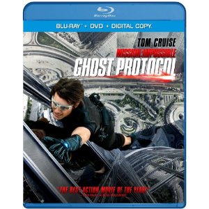 Mission Impossible Ghost Protocol Blu Ray DVD combo pack