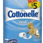 Cottonelle 12 roll bathroom tissue for $3.45 at Walgreens!