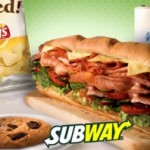 Win a FREE foot long Subway sub!