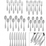 Pfaltzgraff® Sand & Sea Frost 40 Piece Flatware Set for $34 (regularly $120)