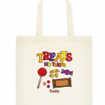 Personalized Halloween Treat Bag for $2!