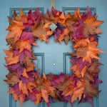 Fall Craft: Fall Wreath on the Cheap