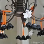 Halloween Craft: Egg Carton Bats and Leaf Ghosts