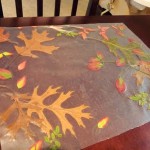 Fall Craft: Autumn Leaves Placemat