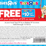 Toys 'R Us Doorbusters starting 11/10!