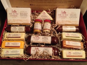 Hickory Farms Home for the Holidays gift box