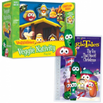 Veggie Tales Nativity set + DVD for $18.74!