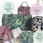 Vera Bradley Cyber Monday Sale Extended: prices start at $19.99!