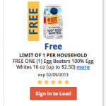 FREE Egg Beaters Coupon for Kroger customers!