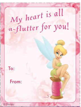 FREE Disney Valentine’s Day cards printables!
