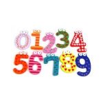 Colorful Magnetic Numbers Wooden Fridge Magnets only $1.67 shipped!