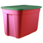 Plastic 18 Gallon Storage Bin only $1 shipped!