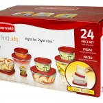 Rubbermaid 24 Piece Food Storage Set with Easy Find Lids only $10!