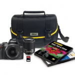 Nikon D3000 camera plus 6 piece accessory set for $399 shipped! (50% off)