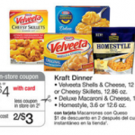 Velveeta Shells & Cheese just $1 each at Walgreens!