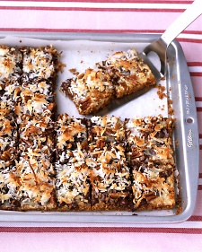 Chocolate-coconut bars