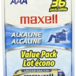 Maxell AAA Batteries 36 count only $8.45 shipped!