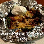 Sweet Potato Foil Pack Tacos!