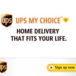 UPS MyChoice:  Never miss a package again!