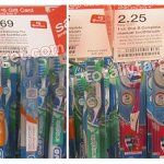 Target Deals:  Free Oral B Toothbrushes and more Under $1 Deals!