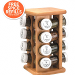 Kamenstein 16 Jar Revolving Spice Rack only $21!