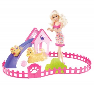 barbie-doll-puppy-play-park