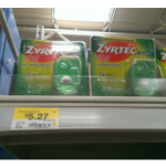 FREE Zyrtec at CVS, Walgreens, and Walmart!