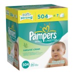 Pampers Natural Clean Wipes (7 tubs) for $8.78 shipped!