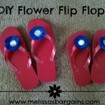 DIY Flower Flip Flops!