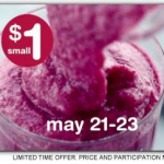 Blueberry Pomegranate Smoothie just $1 at McDonald’s!