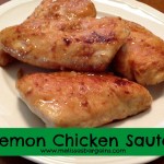 Lemon Chicken Saute Recipe