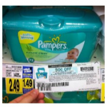 Pampers wipes as low as $.49 each after coupon!
