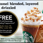 FREE Starbucks Cold Beverage