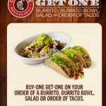 Chipotle BOGO free coupon!