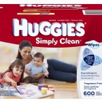 Huggies Simply Clean Fragrance Free Baby Wipes (600 ct) for $8.99 SHIPPED!