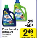 Purex Laundry Detergent Stock Up Deal