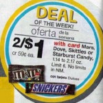 M&Ms only $.25 per bag at Walgreens next week!