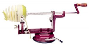 apple and potato peeler