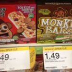 FREE Box of Monkey Bars Granola Bars!