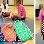 Monogrammed Drawstring Gym Bags only $12.99!